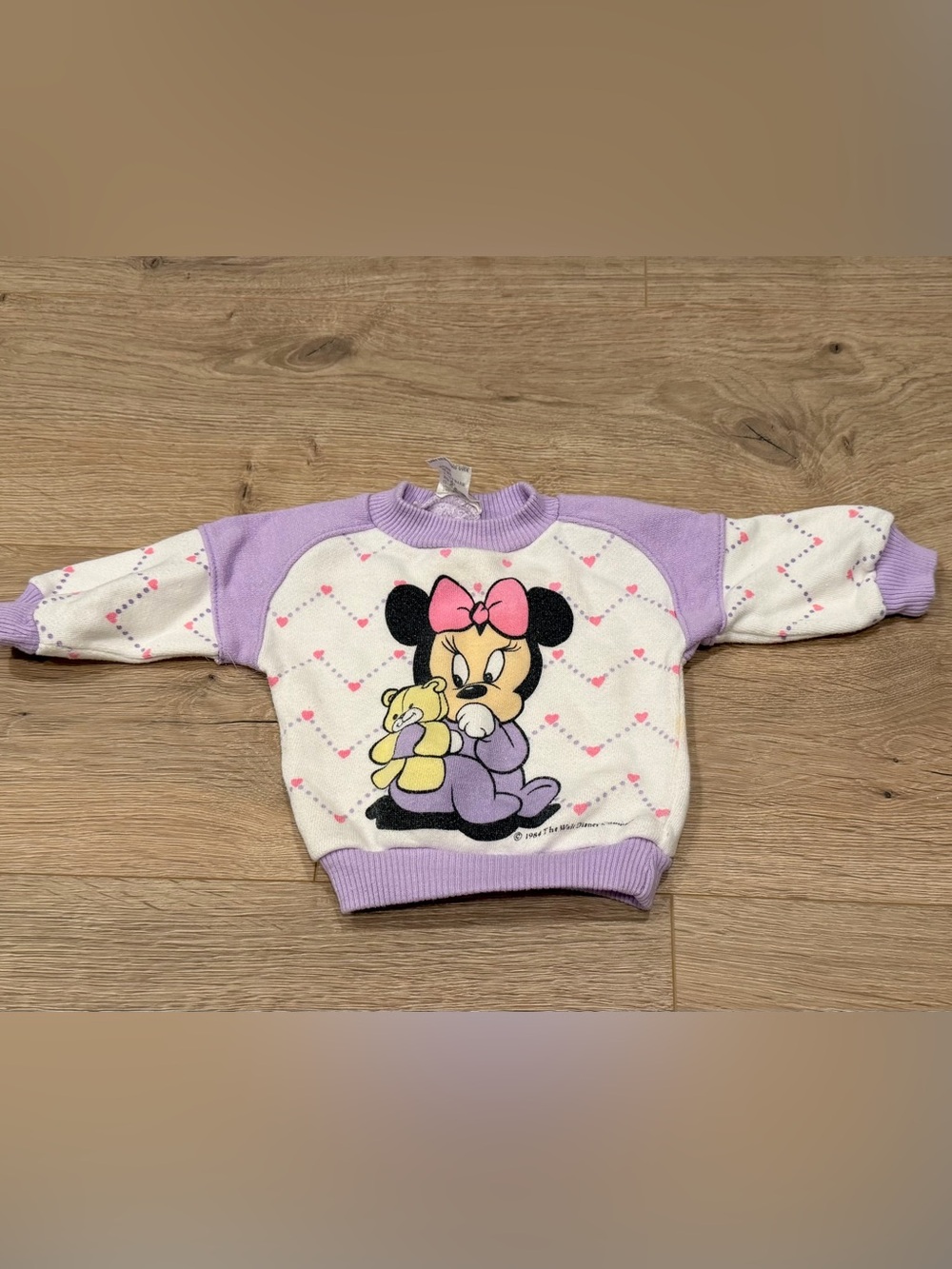 Vintage Minnie Mouse Sweater 1984